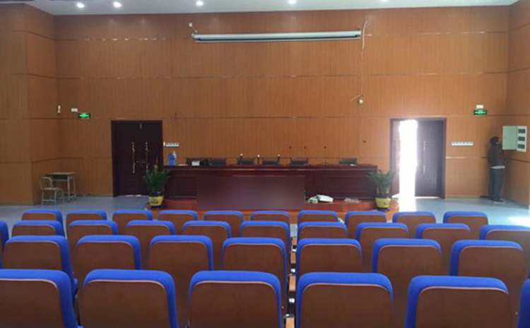 佛山高級中學報告廳吸音板工程 佛山高級中學報告廳吸音板工程